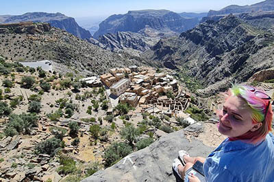 Jebel Akhdar Mountain view