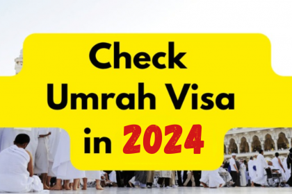 check Umrah Visa 2024