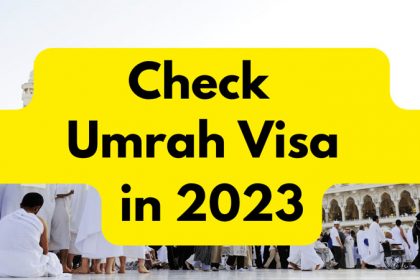 Umrah visa check