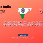 How much is a 30 day tourist visa for India