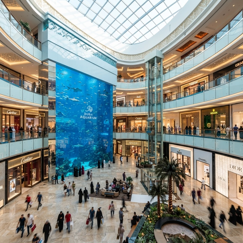 The Dubai Mall in Downtown Dubai, Dubai