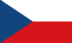 The czech republic Flag