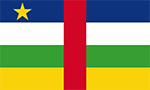 Central African public Flag